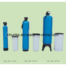 Descalcificador de agua azul de alta calidad de Chunke para la máquina del tratamiento de aguas
